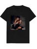 Men's Anita Baker Tribute Graphic T-Shirt - Black with Golden Lettering - 100% C