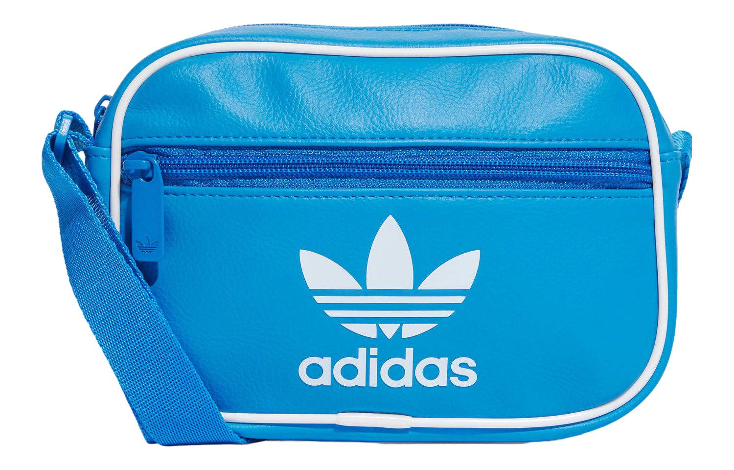 

Adidas Originals Trefoil Polyurethane Shoulder Bag, Crossbody Bag Mini Unisex Blue IR5439 Mini