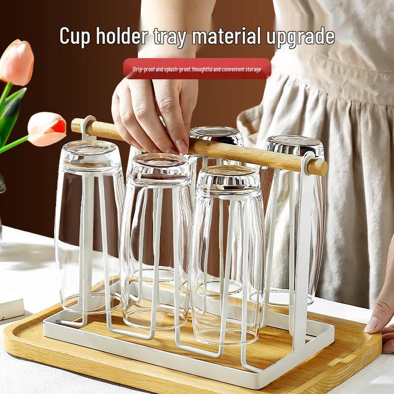 ZISIZ Heat-Resistant Glass Water Cup