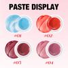 4-color Color-changing Lip Gloss with Brush, Water-gloss Lip Gloss To Care for Lips, Mirror Moisturizing Lip Balm, Lip Care