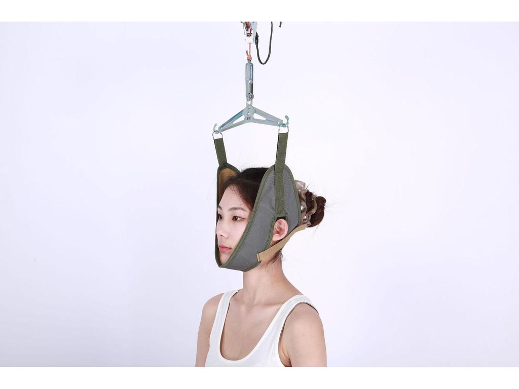 Adjustable Cervical Spine Neck Traction Strap for Adults and Children - Relieves Stiffness and Provides Support