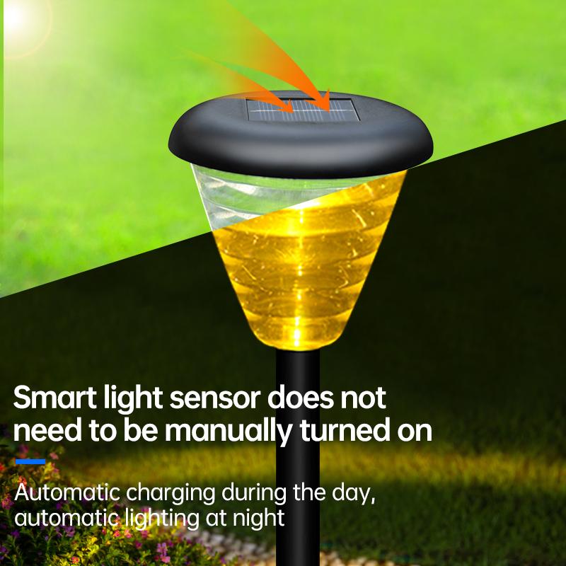 

Солнечные уличные светильники с датчиком светодиодная лампа для дорожек водонепроницаемый ландшафтный светильник для освещения дорожек для декора сада двора подъездная дорожка лампа