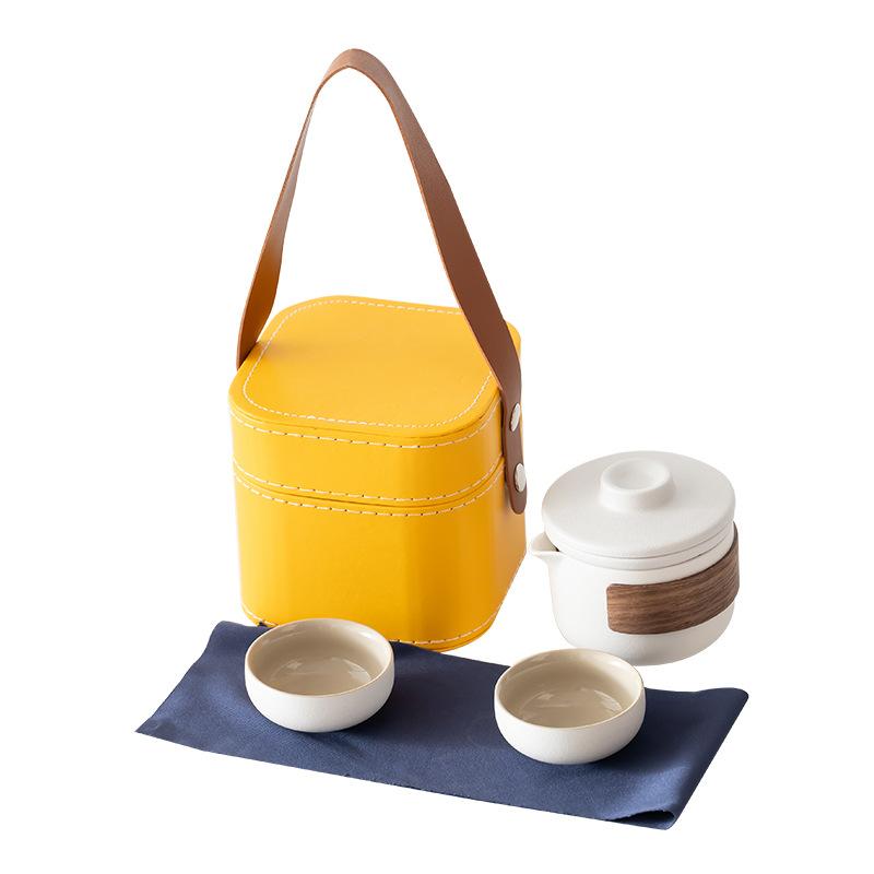 Portable travel tea set, outdoor express cup business gift, souvenir business gift