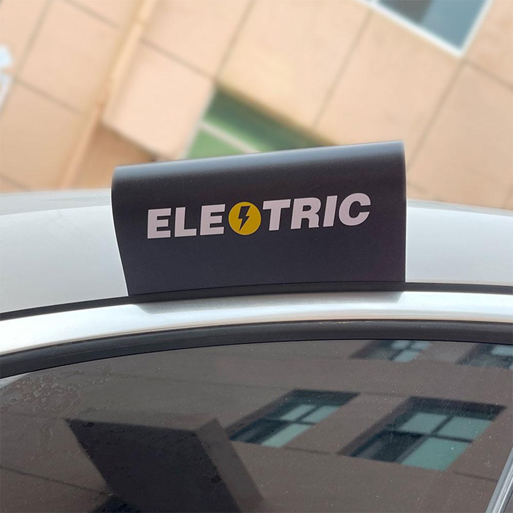 Creative Taxi Logo Car Washing Label Logo Sticker Waterproof Sunscreen Window Rear Door Decoration Modification Toy Accessories