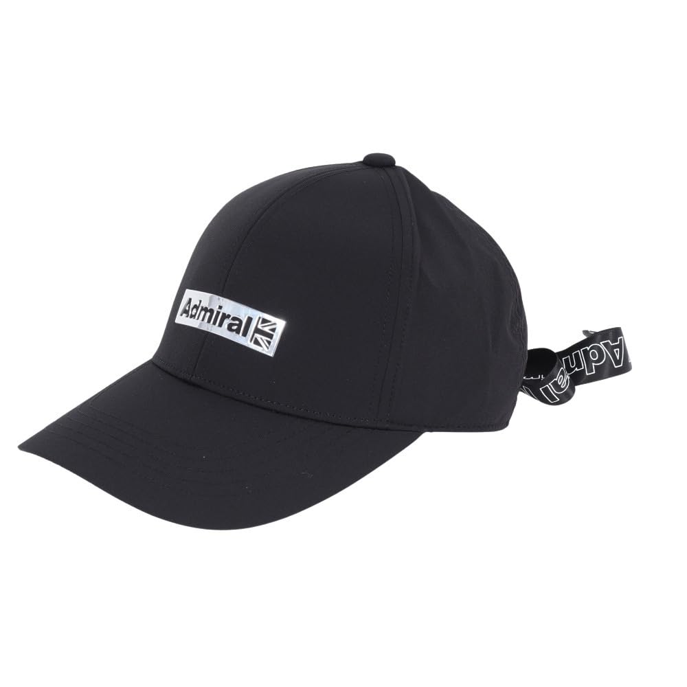 

Admiral Golf 2-Way Ribbon Long Visor Cap, Black, ADMB4A04