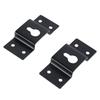 1pair Speaker Wall Mount Brackets Speaker Wall Hook for Surround Sound Systems and Music Equipment Secure Metal Support