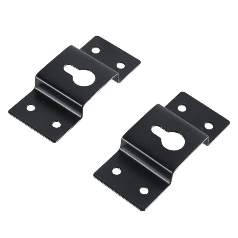 1pair Speaker Wall Mount Brackets Speaker Wall Hook for Surround Sound Systems and Music Equipment Secure Metal Support