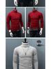 Men's Korean Style Turtleneck Knitted Sweater: Autumn/Winter Thick, Trendy, Plus Size Loose Pullover.