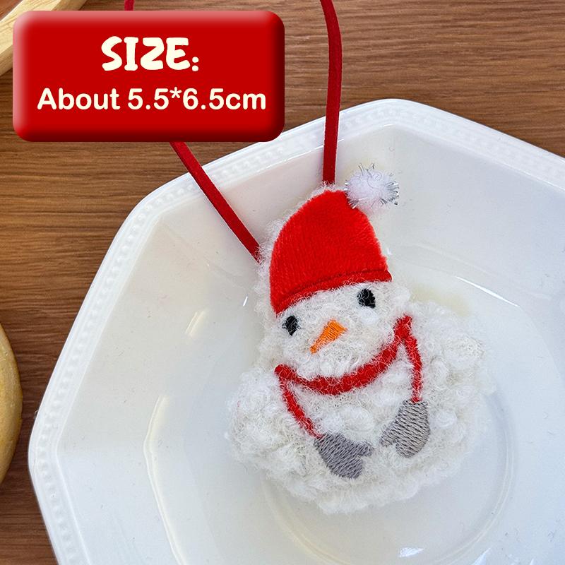 Weihnachtsbaum Anhänger Plüschtiere Weihnachtsmann Weihnachtsbaum Kamera Anhänger Raum Rucksack Dekoration Kinder Weihnachtsgeschenk