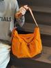 Nylon Casual Crossbody Bag For Women With Drawstring Closure For Daily Use