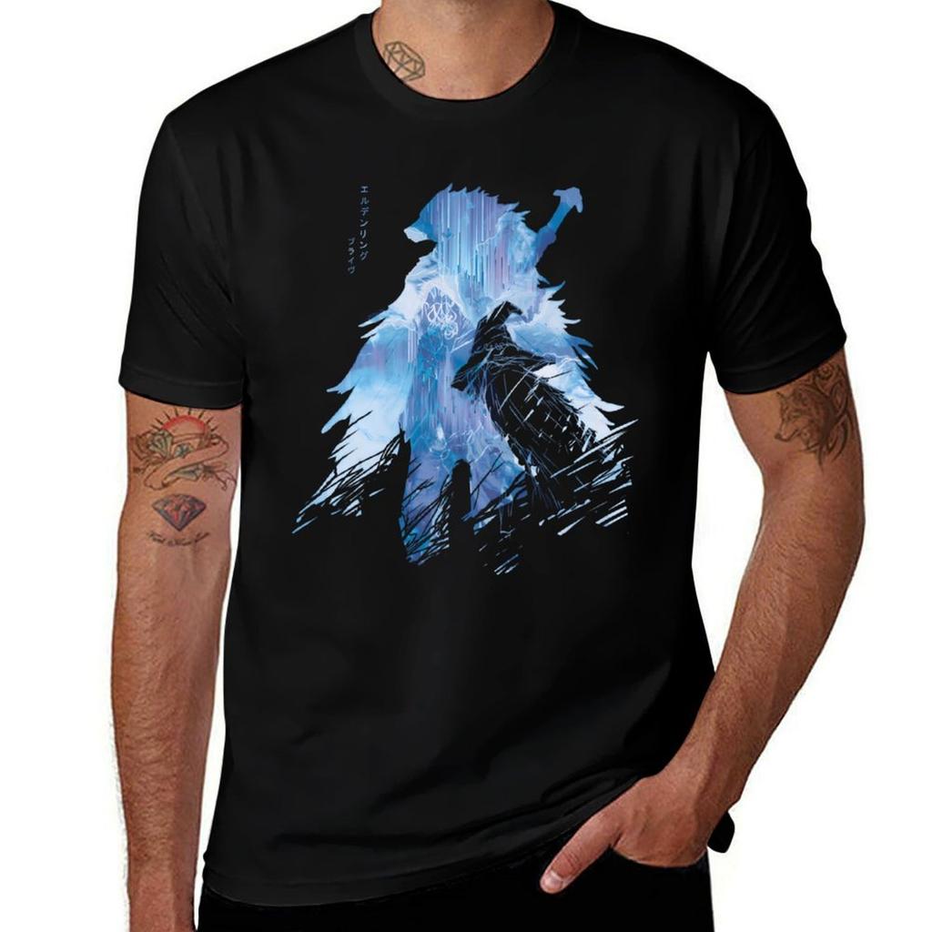 Wolf And The Witch Blaidd And Ranni TShirt Casual Everyday Wear TShirt