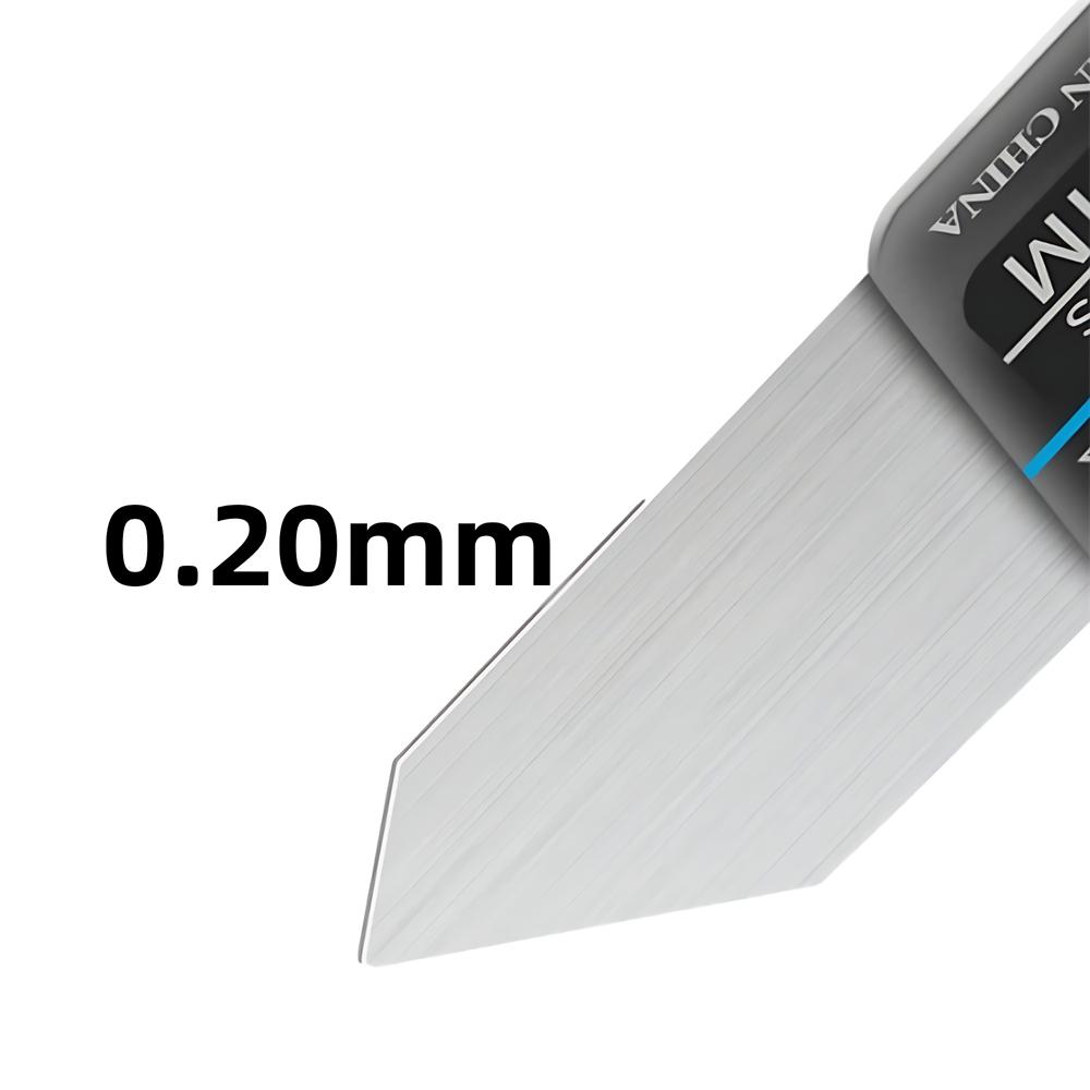 2/4Pcs 0.20mm Thin Springy Stainless Steel Spudger Opening Repair Tool for IPhone IPad Samsung Android Phone Laptop Disassembly