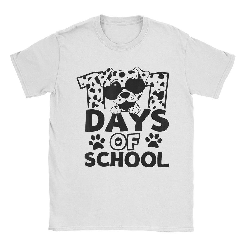 Italian Brainrot 67 Trippi 100 Days of School Men T Shirts  Fun Tees Short Sleeve Round Collar TShirts 100 Cotton 5XL Clothes
