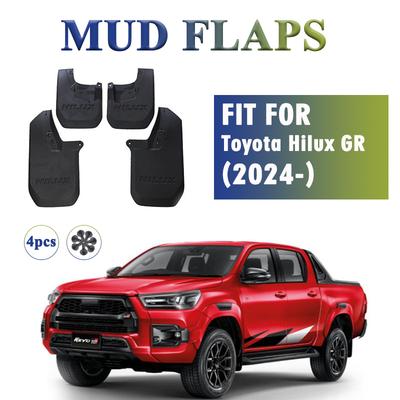 POUR Toyota HILUX GR 2024 2025 Garde-boue Protection Anti-éclaboussures Garde-boue Garde-boue Accessoires de Voiture Avant Arrière 4 pièces