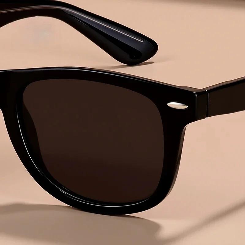 New Fashionable Personalized Rice Nail Women'S Sunglasses Retro Neutral Premium Uv400 Sunscreen Polarized Sunglasses