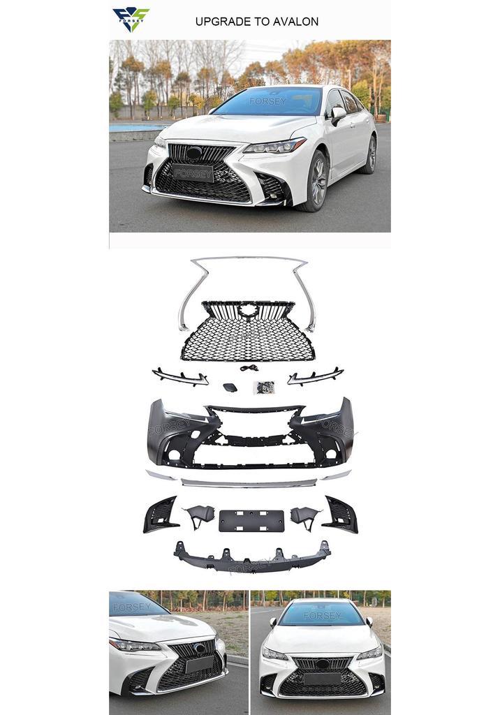 Toyota Avalon 2019-2021 Front Bumper Kit with Daytime Running Lights