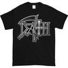 Death Band Shirt Death Logo Silver Rare New Black T-Shirt Unisex T-Shirt