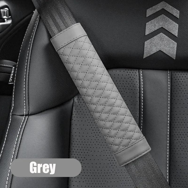 2/1pcs Universal Car Safety Belt Cover Leather Seat Belt Cover Shoulder Strap Covers Car Shoulder Protector Pad Auto Accessories