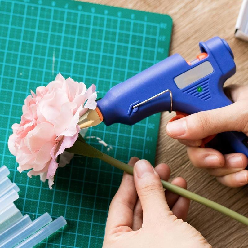 3pcs Hot Melt Glue Tools Nozzles for 11mm Glue Sticks Stainless Steel Glue Gun Nozzle