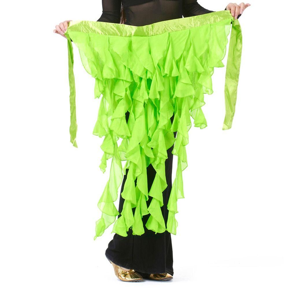 Shiny Hip Scarf Tassels Waist Chain Women Dancer Skirt