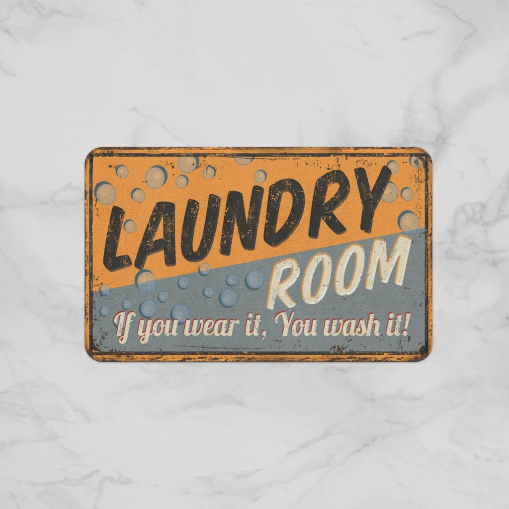 Laundry Room Runners Rugs Home Decor Hallway Balcony Entrance Doormat Laundry Mat for Bathroom Anti-slip Laundry Room Decor