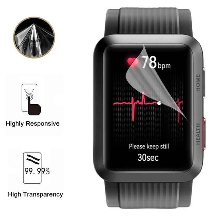 Protection écran pour Huawei Watch D [Pack 6] Film Plastique Protecteur Résistant Ultra Mince Phonillico