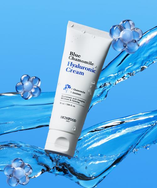 SKINFOOD Blue Chamomile Hyaluronic Cream 70ml NONE