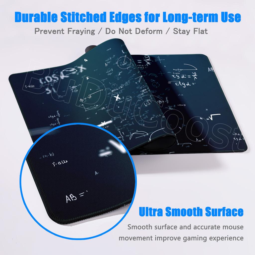 E=mc2 Formula Scientific Formula Table Pad Gaming Mouse Pad Super Large Astronomy Chemistry Formula Mouse Pad Gaming Accessories