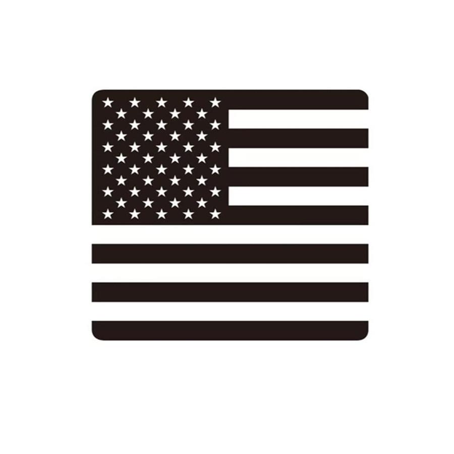 Fits For Toyota Tacoma 2016-2022 American Flag Window Decal Sticker Precut