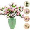 1PC Fake Flowers Wedding Decoration Bouquet New Simulation Magnolia Home Artificial Flowers DIY Multiple Options Available MIT