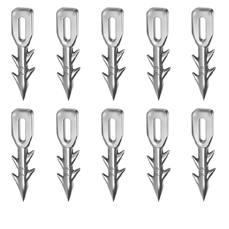 10Pcs Fishing Weight Ladder Fishing Sinkers Corrosions Resistant Suitable For Night Fishing & Different Water Conditions