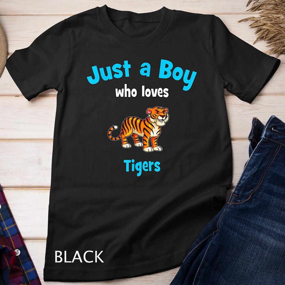 

Tiger Shirt for Boys Kids Tiger Unisex T-shirt L