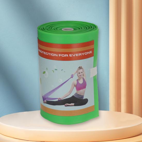 1 Roll 1.8m Yoga Tension Belt Flexible High Elasticity Cuttable  Body-shaping Women Yoga Exercise Workout Straps Fitness Use