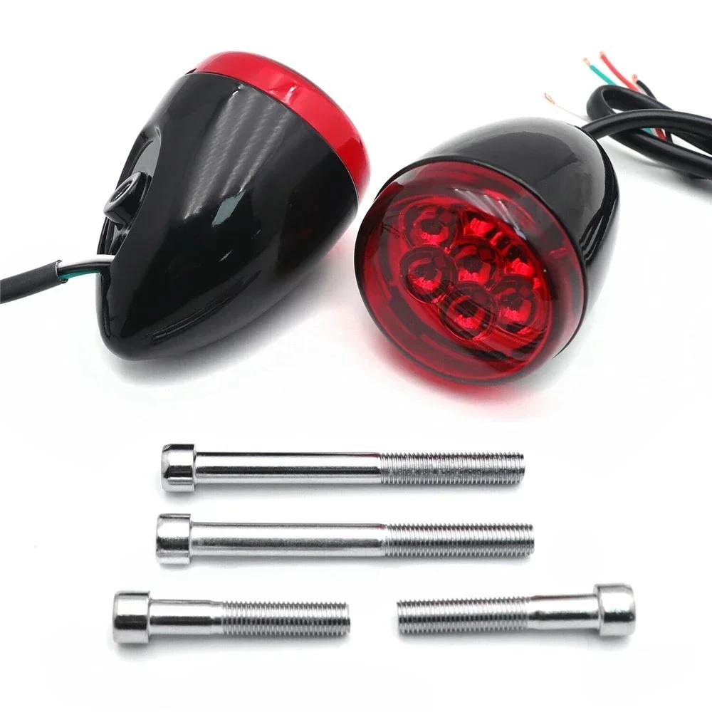 Turn Signal Light Indicator Rear For Harley Davidson Sportster XL883 XL1200 FXD FXS Motorcycle Parts
