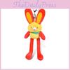 Rabbit Eyecatching Plush Keychain In Festive Colors Ideal For New Year Celebrations