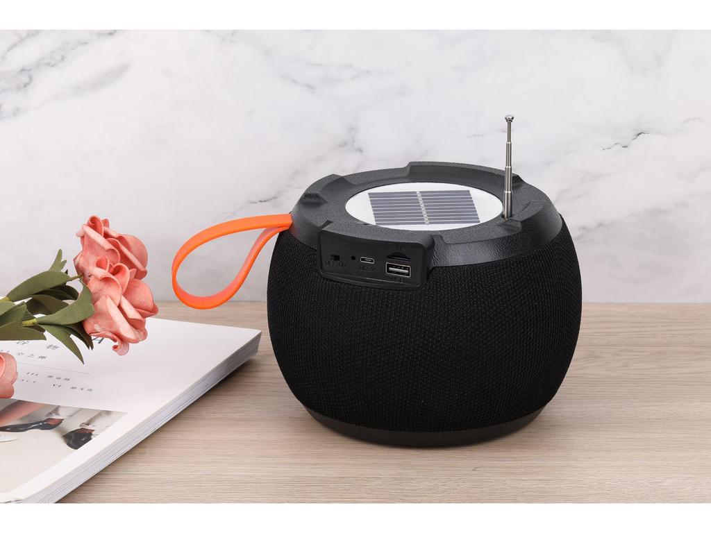 T18 Solar Bluetooth Speaker: Long Battery, FM Radio, Outdoor HIFI Sound Subwoofer