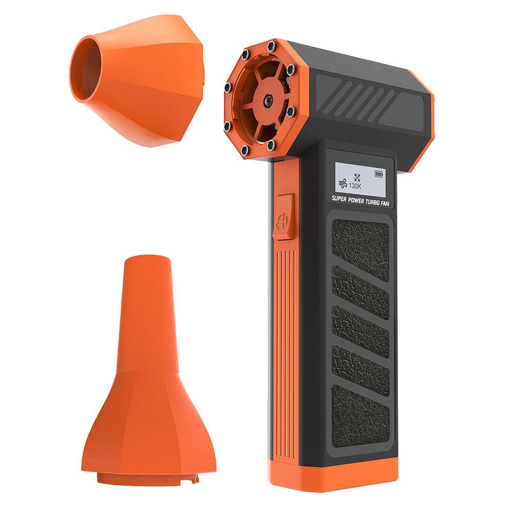 Turbo Fan Cordless Multipurpose Jet Fan Rechargeable Computer Cleaning Blower Tool 130000RPM for Cleaning Car/Keyboard/PC/Home