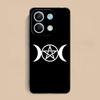 Aesthetic Pentagram Phone Case for Xiaomi Redmi Note 14 13 12 11 S Pro Plus 4G 5G Soft TPU Shockproof Cover