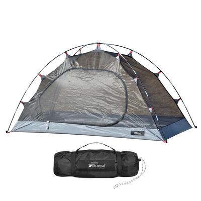 FIELDOOR Känguru Zelt 100 Innenzelt - Kompakt, Leicht, Einfache Lagerung, Großer Unterschlupf, Tunnelzelt, 2 Räume, Camping, Outdoor, Indoor, Solo, Einfach