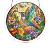 Acrylic Jigsaw Puzzle Suncatcher 83 Pcs DIY Puzzles Craft Kit for Adults Colorful Window Hanging Ornament for Women Men Home Garden Decor