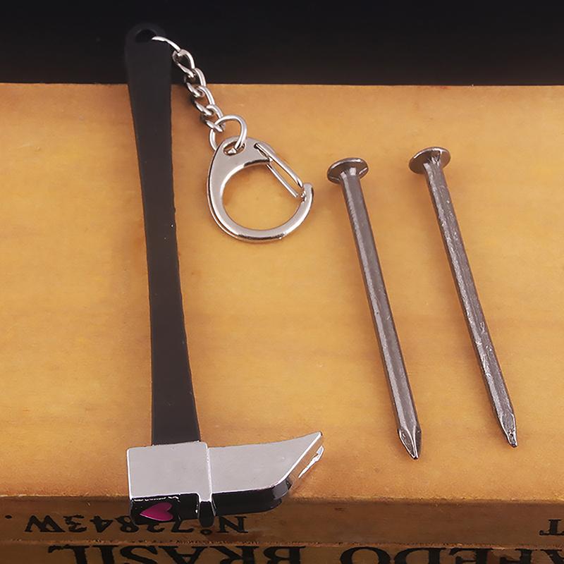 Japanese Anime Mini Alloy Weapon Model Keychains Cosplay Sword Pendant Key Ring Katana Backpack Keychain For Men Jewelry Gifts