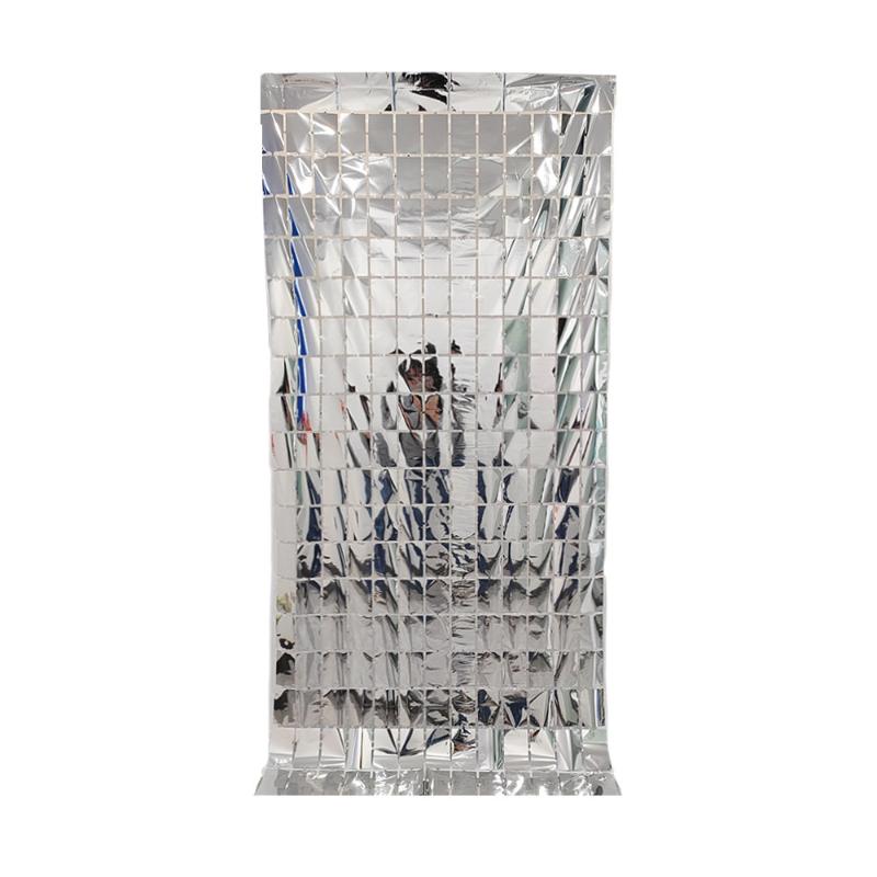 Luxury Great Event Decor Wall Background Curtain Party Decoration Backdrop Decor Square Sequin Panel