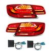 Full LED Dynamic Tail Lights With Sequential Turn Signal Replacement for 3 Series 2 Door E92 M3 Coupe 2007‑2013