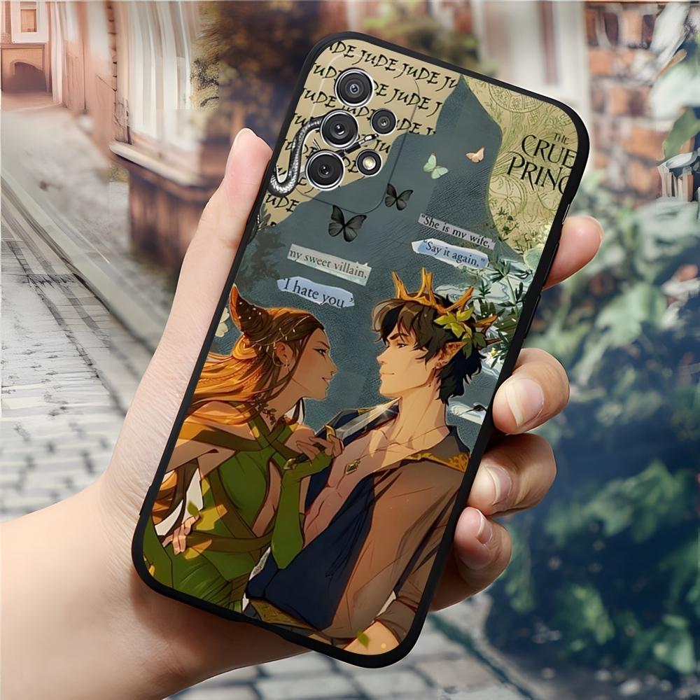 The Cruel Prince Jude And Cardan Phone Case for Samsung Galaxy S24 S23 S22 S20 S21 Ultra Fe Plus M54 A34 A54 A24 A52 A53 Coque
