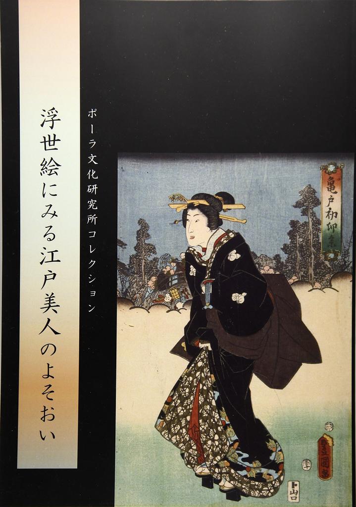 Appearance of Edo beauties in Pola Cultural Research Institute Collection ukiyo-e prints