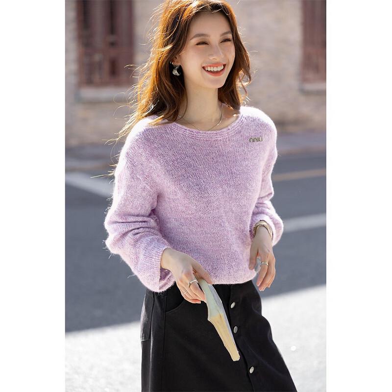 Mokana Women's Autumn/Winter Long-Sleeve Knitted Sweater