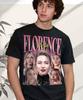 Retro Florence Pugh Collage T-Shirt und Kinder-T-Shirt – Vintage Style Fanartikel