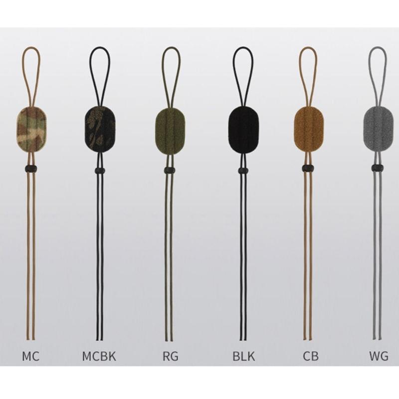 Dump Trucks Reinforcement Rope Nylon Retention Lanyard Night Visible Device Fixed Strap Lanyard With Sliding Buckles