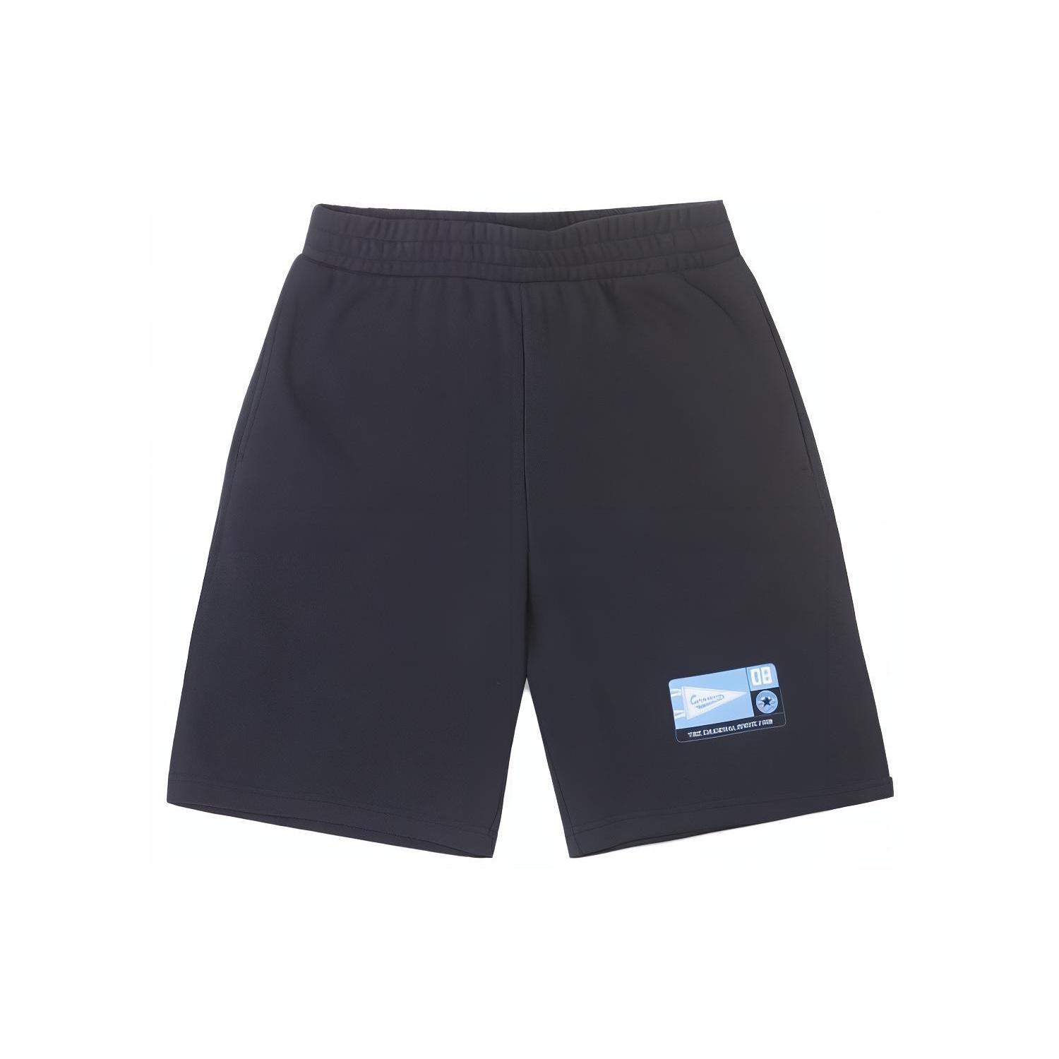 Converse Chucks Retro Collegiate Shorts Asia Sizing Black Men s 10025232-A01 M