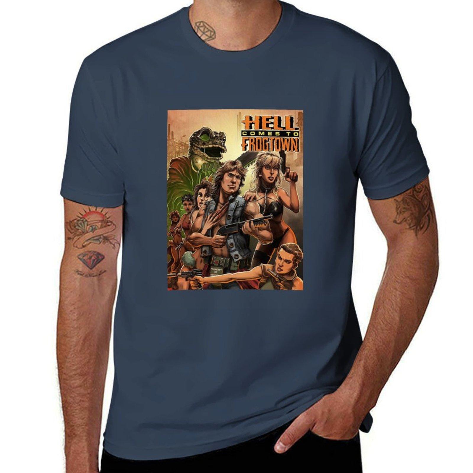 Hell Come Tshirt Big Size Loose Fit Tee Shirt S